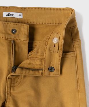 Pantalon en matière résistante extensible garçon vue3 - GEMO (ENFANT) - GEMO