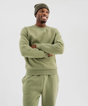 Sweat en molleton doux homme vue1 - GEMO 4G HOMME - GEMO