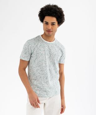 Tee-shirt manches courtes imprimé homme vue1 - GEMO (HOMME) - GEMO