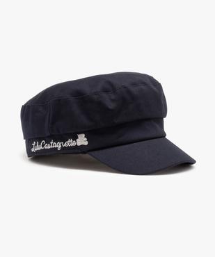 Casquette fille gavroche avec broderie pailletée - LuluCastagnette vue2 - LULUCASTAGNETTE - GEMO