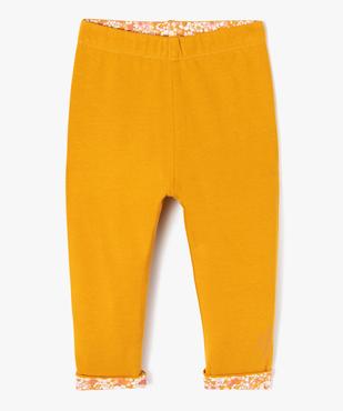 Legging réversible bébé fille - LuluCastagnette vue1 - LULU CASTAGNETTE GEMO FOR GOOD - GEMO