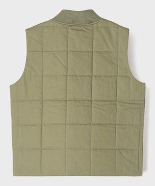 Doudoune sans manches avec poches à rabat garçon vue4 - GEMO (ENFANT) - GEMO