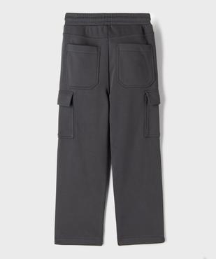 Pantalon de jogging avec intérieur chaud garçon vue5 - GEMO (JUNIOR) - GEMO