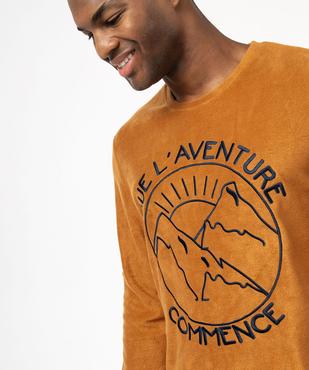 Pyjama en polaire chaude homme vue2 - GEMO(HOMWR HOM) - GEMO