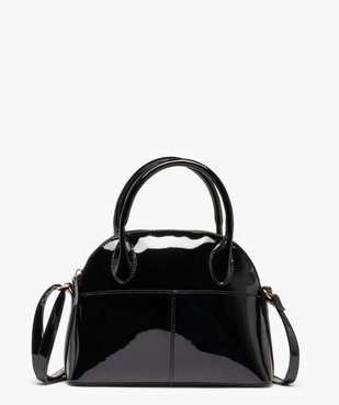 Sac à main femme uni et verni à bandoulière vue1 - GEMO (ACCESS) - GEMO