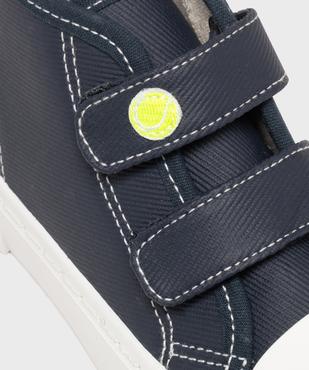 Baskets montantes en toile enduite fermeture scratch garçon - 5 Miles vue6 - 5 MILES GEMO FOR GOOD - GEMO