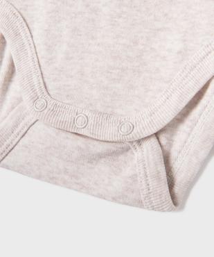 Body manches longues à motif cirque bébé garçon (lot de 3) vue3 - GEMO 4G BEBE - GEMO