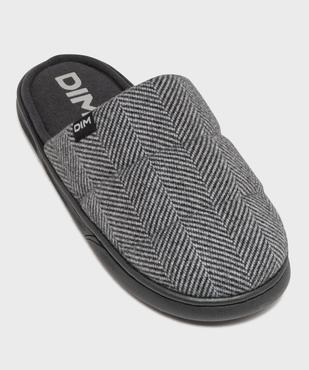 Chaussons mules à motifs chevrons homme - DIM vue5 - DIM - GEMO
