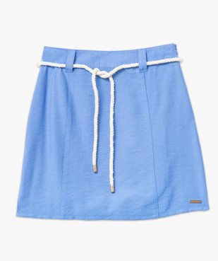 Jupe femme avec ceinture en corde - LuluCastagnette vue4 - LULUCASTAGNETTE - GEMO