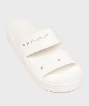 Mules de piscine femme à double brides perforées - Crocs vue5 - CROCS - GEMO