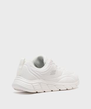 Baskets Bobs unies à lacets femme - Skechers  vue4 - SKECHERS - GEMO