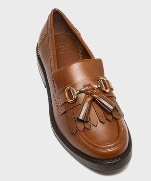 Mocassins avec bride métallique et patte mexicaine femme - Follow Me vue5 - FOLLOW ME - GEMO