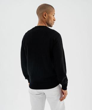 Pull en laine à manches raglan homme vue3 - GEMO (HOMME) - GEMO