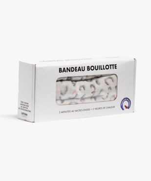 Bandeau bouillotte à chauffer au micro-ondes vue4 - GEMO - GEMO