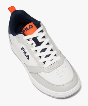 Baskets homme à lacets avec semelle épaisse bicolore - Fila vue6 - FILA - GEMO