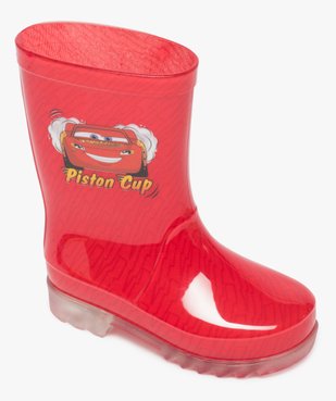 Bottes de pluie garçon avec motif sur la tige – Cars vue5 - CARS - GEMO