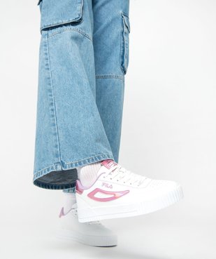 Baskets femme à lacets et détails colorés - Fila  vue1 - FILA - GEMO