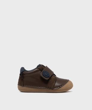 Chaussures de parc à motif ourson bébé garçon - Alma vue1 - ALMA - GEMO