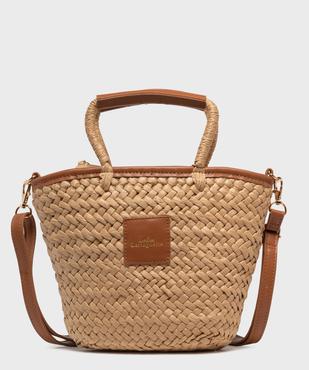 Sac à main en paille de papier fille - LuluCastagnette vue1 - LULU CASTAGNETT - GEMO