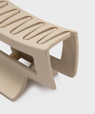 Pince crabe pour les cheveux forme rectangle femme vue2 - GEMO (ACCESS) - GEMO