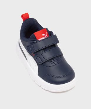 Baskets basses à scratch Courtflex V3 bébé garçon - Puma vue5 - PUMA - GEMO