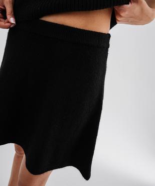 Jupe courte trapèze chaude et douillette femme vue4 - GEMO(FEMME PAP) - GEMO