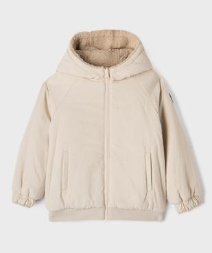 Sweat zippé à capuche réversible garçon vue5 - GEMO (ENFANT) - GEMO