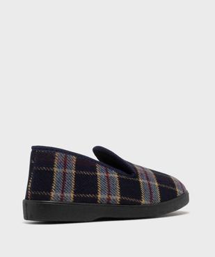 Chaussons confort à motif tartan homme vue5 - G'FLEX GEMO FOR GOOD - GEMO