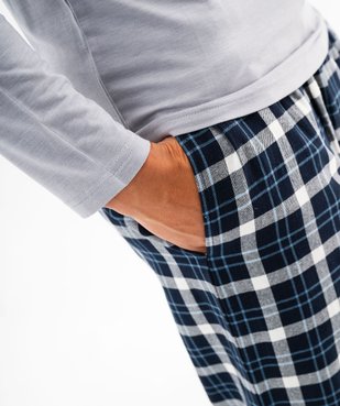 Pantalon de pyjama à carreaux homme vue3 - GEMO(HOMWR HOM) - GEMO