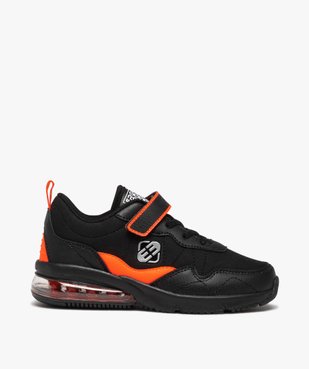 Baskets garçon détails fluo à semelle bulle d’air - Freegun vue1 - FREEGUN - GEMO