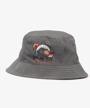 Chapeau garçon forme bob à petit motif vue1 - GEMO (ACCESS) - GEMO
