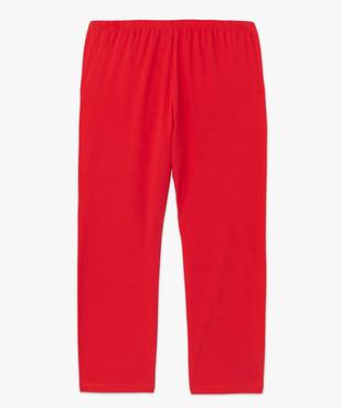 Legging court en coton stretch femme vue4 - GEMO 4G FEMME - GEMO