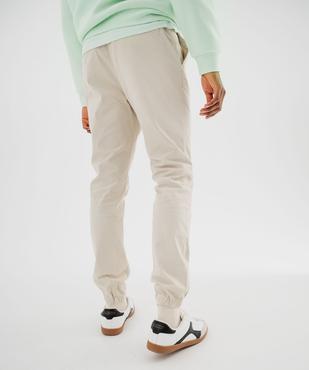 Pantalon jogger homme vue3 - GEMO 4G HOMME - GEMO