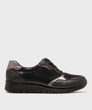 Baskets confort à lacets élastiques et semelle à mémoire de forme femme - g'flex vue1 - G'FLEX - GEMO