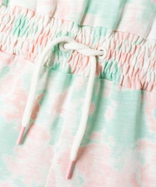 Combishort fille effet tie and dye - Camps United vue4 - CAMPS UNITED - GEMO