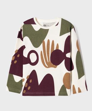 Tee-shirt manches longues imprimé garçon vue1 - GEMO 4G GARCON - GEMO