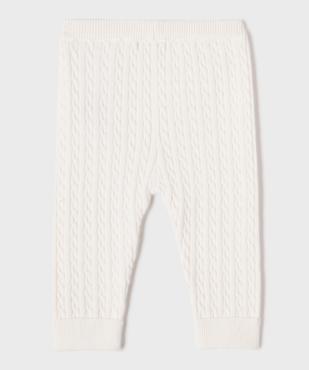 Pantalon en maille torsadée bébé (lot de 2) vue4 - GEMO(BB COUCHE) - GEMO