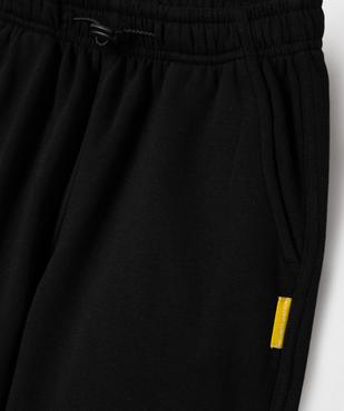 Pantalon de jogging en molleton coupe confortable et taille élastiquée garçon vue2 - GEMO 4G GARCON - GEMO