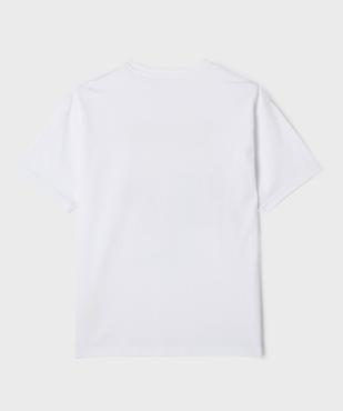Tee-shirt manches courtes motif streetwear garçon vue4 - GEMO (JUNIOR) - GEMO