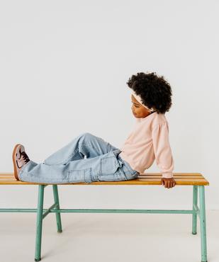 Jean Cargo Straight avec taille ajustable fille  vue6 - GEMO (ENFANT) - GEMO