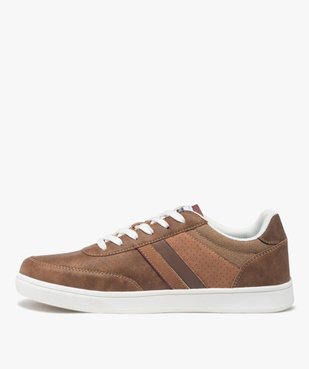 Tennis look vintage à semelle blanche homme - Carrera vue4 - CARRERA - GEMO