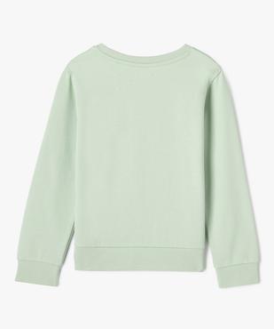 Sweat molletonné avec motif fille vue3 - GEMO (ENFANT) - GEMO