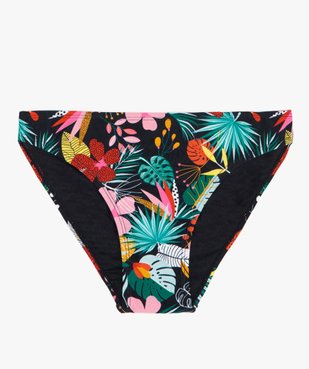 Bas de maillot de bain fille à motifs fleuris vue1 - GEMO (JUNIOR) - GEMO