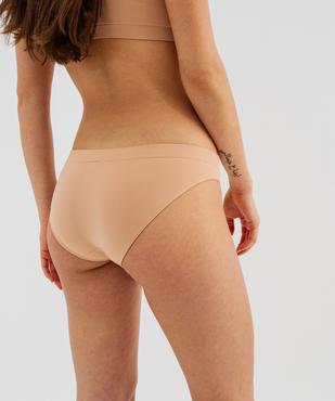 Culotte sans coutures en matière recyclée extensible femme vue2 - GEMO 4G FEMME - GEMO