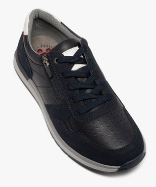 Baskets basses à zip et lacets avec semelle confortable homme vue5 - RELIFE - GEMO