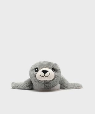 Bouillotte peluche forme bébé phoque à chauffer au micro-ondes vue2 - GEMO (ACCESS) - GEMO