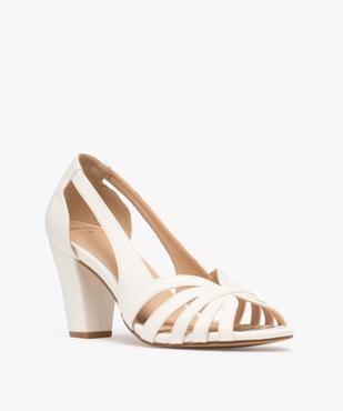 Sandales à brides à talon femme - Valentina Baldano vue3 - VALENTINA BALDA - GEMO