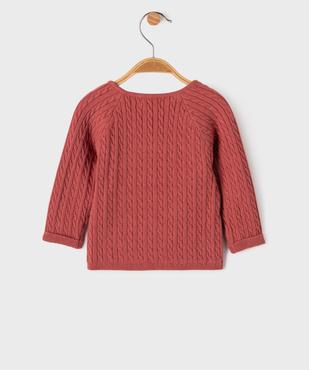 Gilet brassière avec fermeture latérale bébé vue3 - GEMO(BB COUCHE) - GEMO