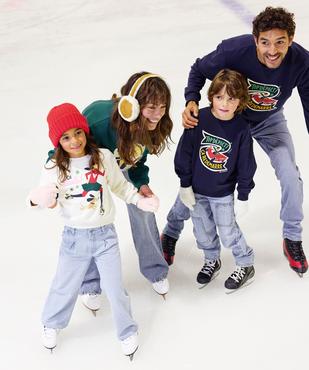 Sweat en molleton imprimé fille - Gémo X Lulu la Nantaise vue4 - GEMO 4G FILLE - GEMO