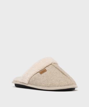 Chaussons mules fourrés cosy femme - DIM vue2 - DIM - GEMO